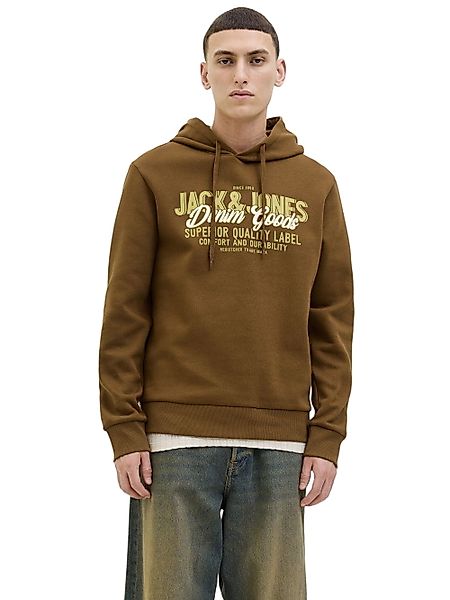 Jack & Jones Kapuzensweatshirt JJELOGO SWEAT HOOD 2 COL 25/26 NOOS mit styl günstig online kaufen