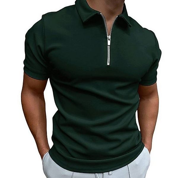 YRIIOMO Kurzarmshirt Kurzarm POLO Shirt mit klassischem Kragen, ideal für F günstig online kaufen