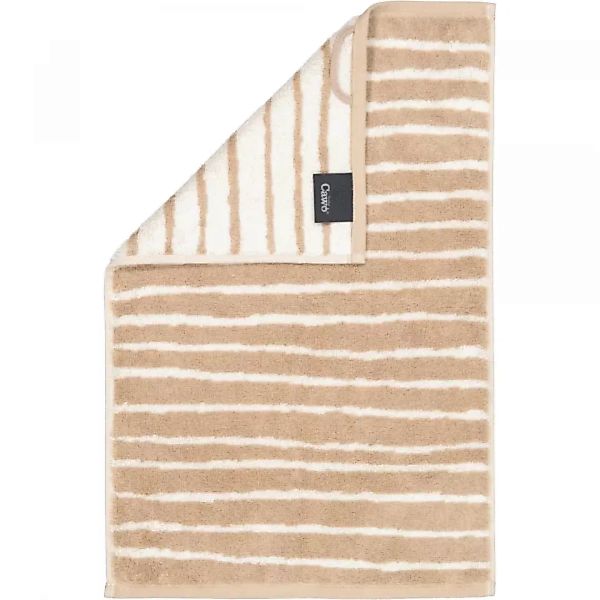 Cawö Handtücher Loft Lines 6225 - Farbe: natur - 33 - Gästetuch 30x50 cm günstig online kaufen