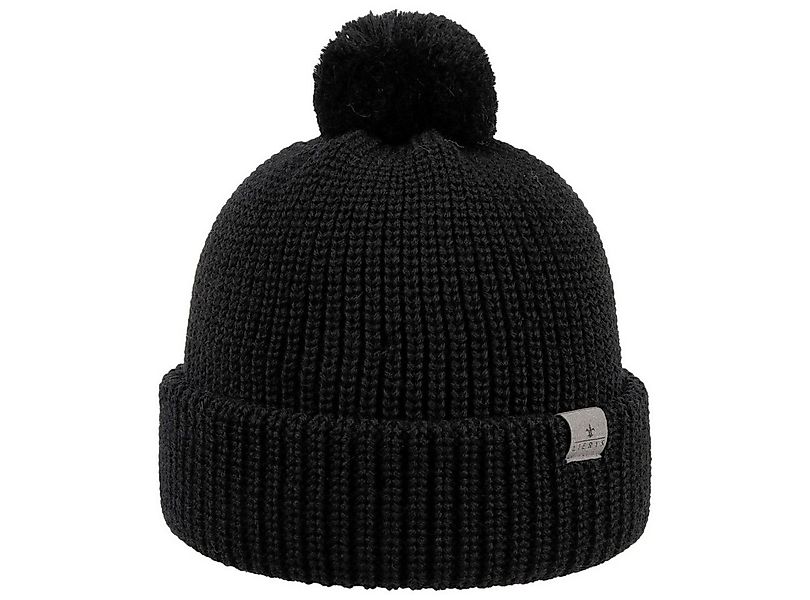 Lierys Bommelmütze (1-St) Bommelmütze mit Umschlag, Made in Germany günstig online kaufen