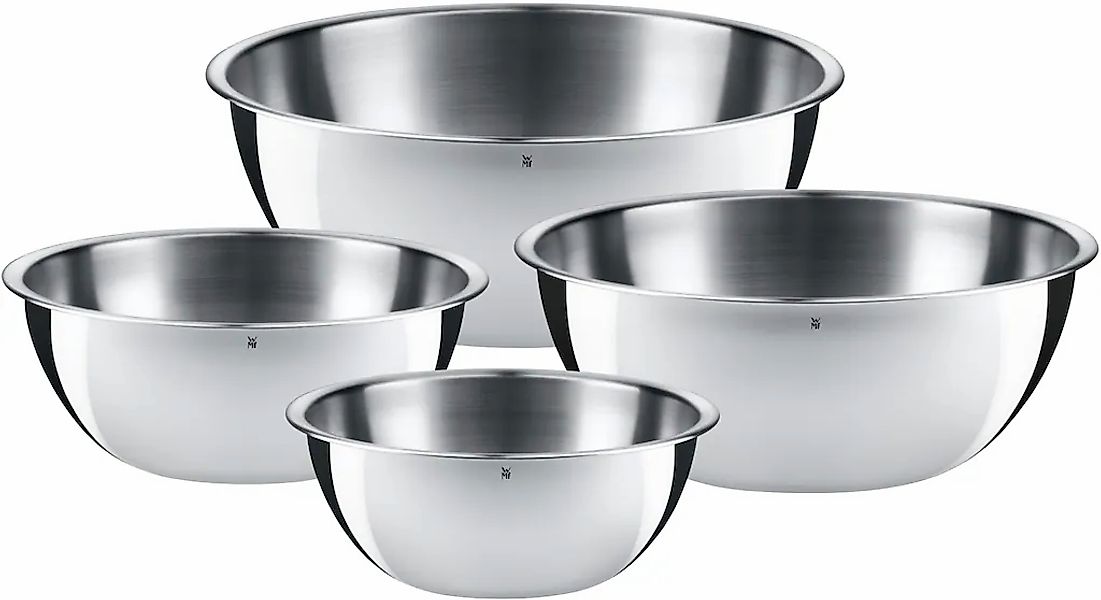 WMF Schüssel "Set Gourmet (Ø 16/18/22/24 cm), 360 Schüttrand, tropffreies A günstig online kaufen