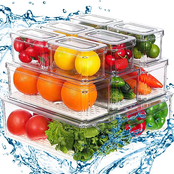 Comfy Mate Küchenorganizer-Set Küchenorganizer-Set Kühlschrank Organizer günstig online kaufen