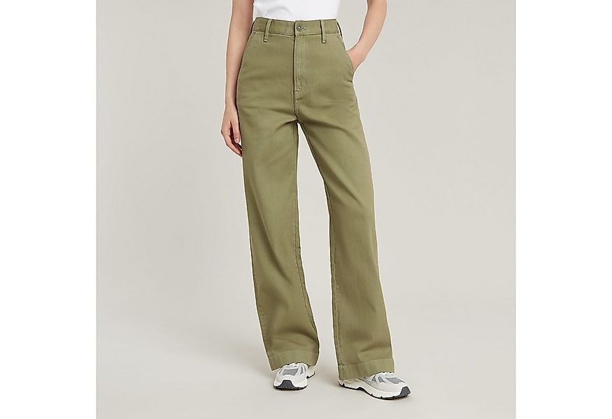 G-STAR Chinohose Deck 2.0 High Loose Chino wmn mit Paspeltaschen günstig online kaufen