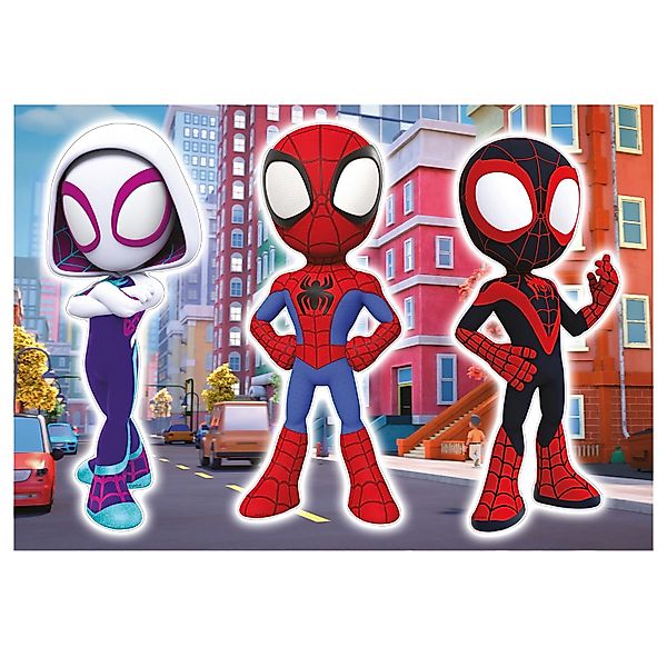 Komar Deko-Sticker Spidey and His Amazing Friends Trio 50 cm x 70 cm Blau-R günstig online kaufen