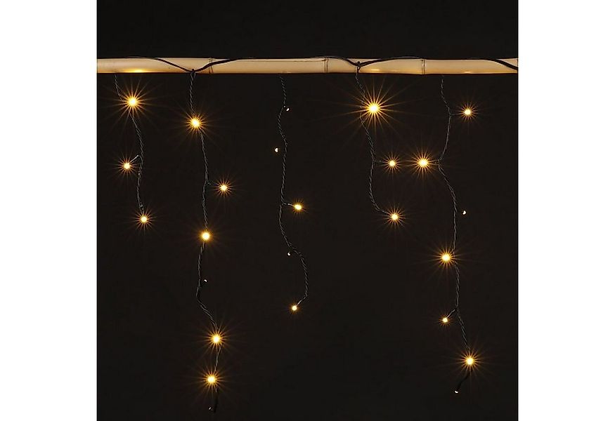 BURI Lichterkette LED Lichtervorhang 3,5m warmweiß Lichterkette Weihnachten günstig online kaufen