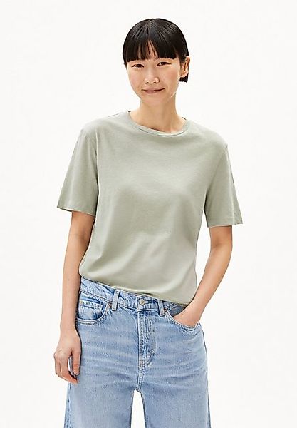 Armedangels T-Shirt LUALAA LIN Damen T-Shirt aus Leinen-Mix (Regular Fit) T günstig online kaufen