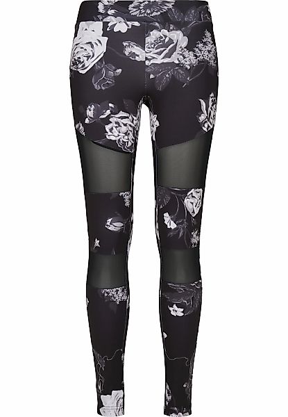 URBAN CLASSICS Leggings "Urban Classics Damen Ladies Tech Mesh AOP Leggings günstig online kaufen