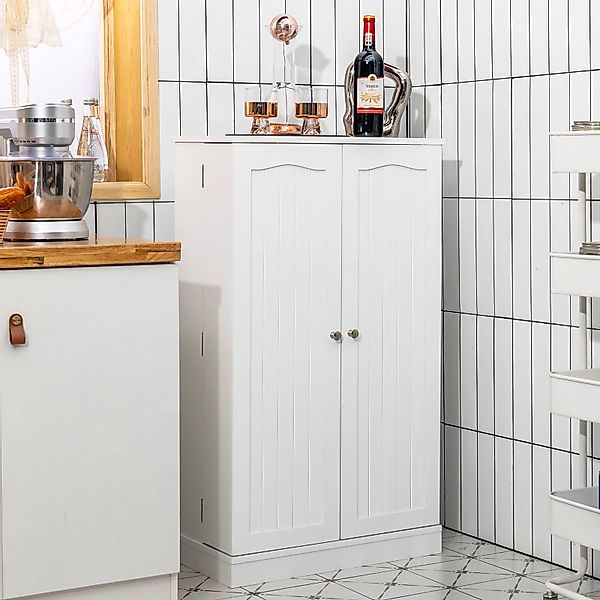 COSTWAY Mehrzweckschrank Küchenschrank mit 6 verstellbaren günstig online kaufen