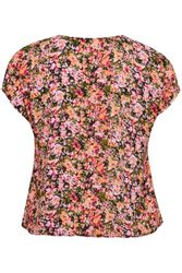 KAFFE Curve Kurzarmbluse Kurzarm-Bluse KCami Große günstig online kaufen