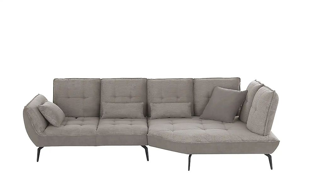 vito Ecksofa mit Sitztiefenverstellung Ticona ¦ braun ¦ Maße (cm): B: 320 H günstig online kaufen