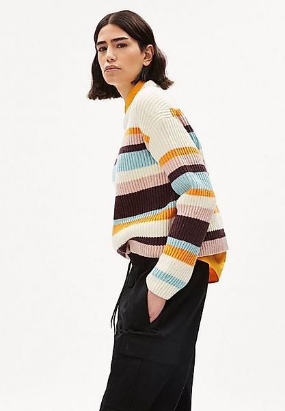 Armedangels Rundhalspullover NAARUKO MULTICOLOR günstig online kaufen