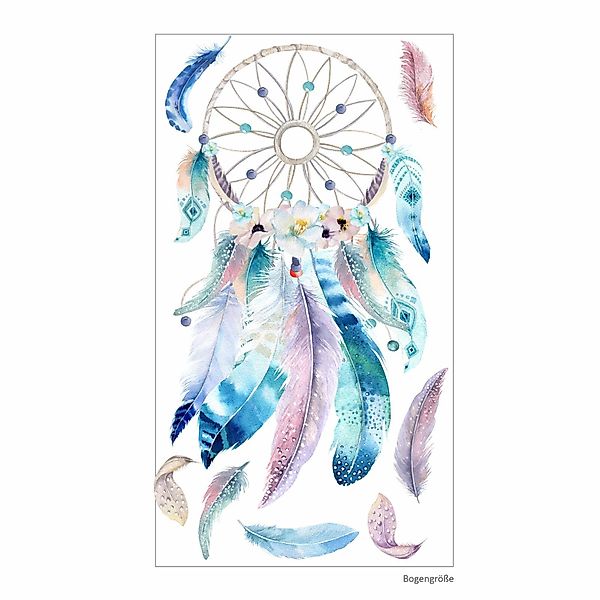 nikima Wandtattoo 228 Wandtattoo Traumfänger blau günstig online kaufen