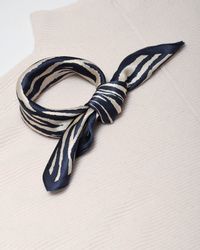 MayTree Seidentuch quadratisch,Zebra, 53x53 cm, Nickituch, günstig online kaufen