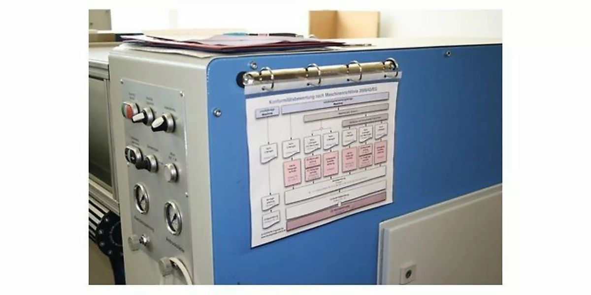 EICHNER Lochplattenschrank 4-Ringmechanik verzinkt passend für DIN A4 Hülle günstig online kaufen