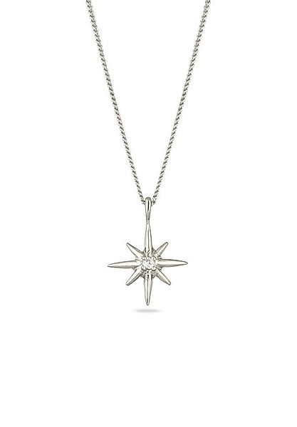 Elli DIAMONDS Kette mit Anhänger Stern mit Laborgezüchteten Diamant (0.035 günstig online kaufen