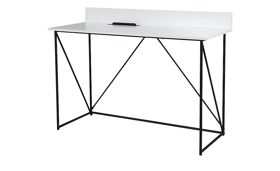 Schreibtisch mit Tabletthalter  Work ¦ weiß ¦ Maße (cm): B: 120 H: 75 T: 48 günstig online kaufen