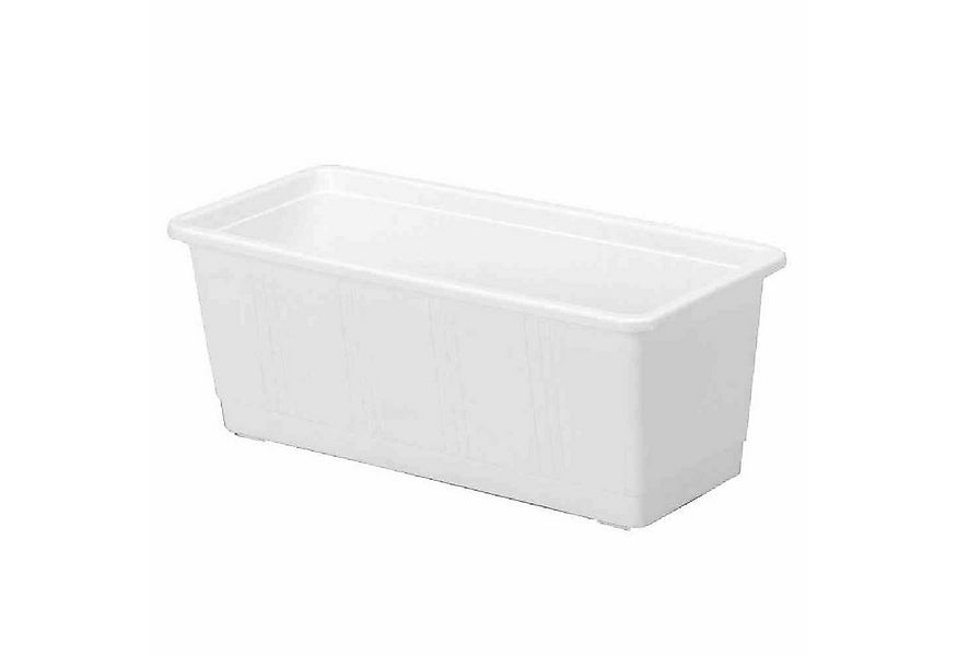 Geli Pflanzkübel Blumenkasten Standard 80 x 17,5 cm weiß günstig online kaufen