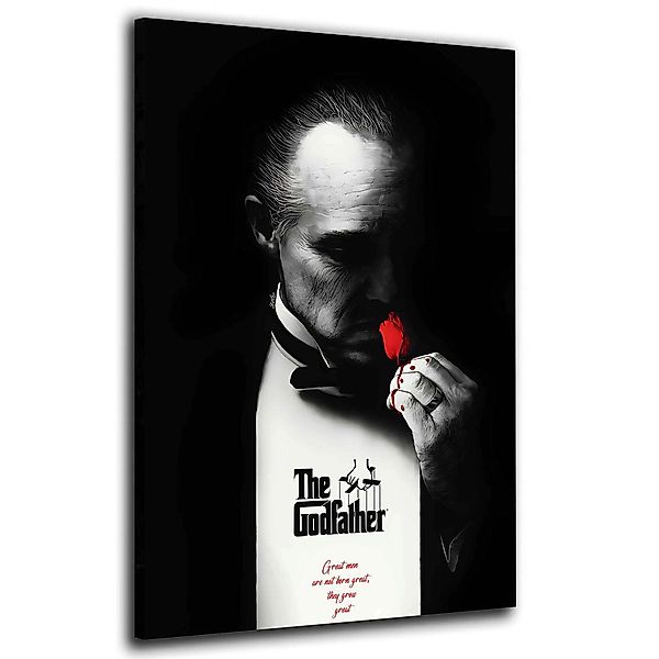 Artedinoi Leinwandbild Pate Mafia Film abstrakt günstig online kaufen