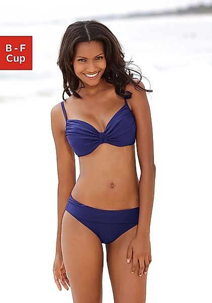 LASCANA Bügel-Bikini mit Raffungen am Cup günstig online kaufen