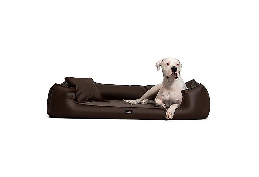 tierlando® Tierbett Orthopädisches Hundebett GOOFY Kunstleder, Matratzensch günstig online kaufen