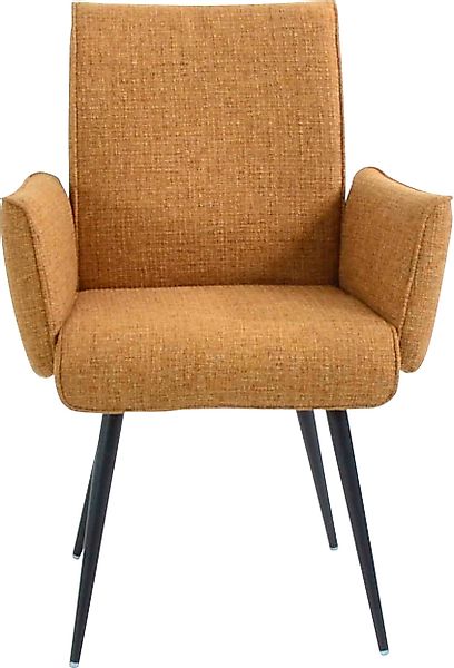 K+W Komfort & Wohnen Armlehnstuhl »Giacomo I« () 1 Stk.4- Fuß-Armlehnenstuh günstig online kaufen