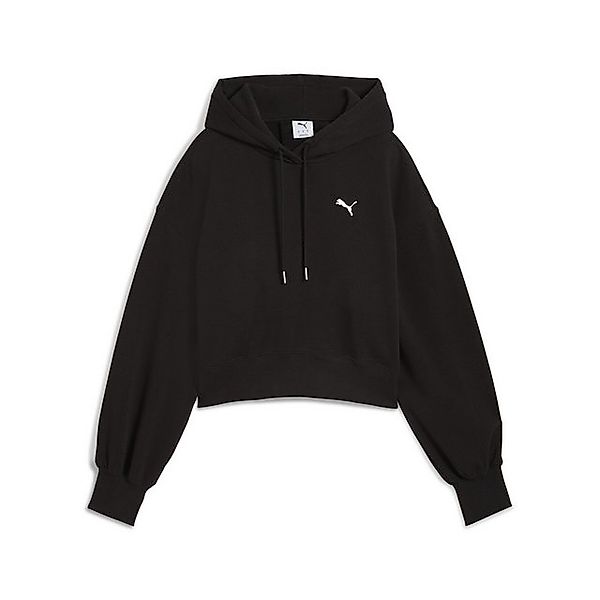 PUMA Hoodie WARDROBE ESS Kurzer Relaxed Fit Hoodie Damen günstig online kaufen