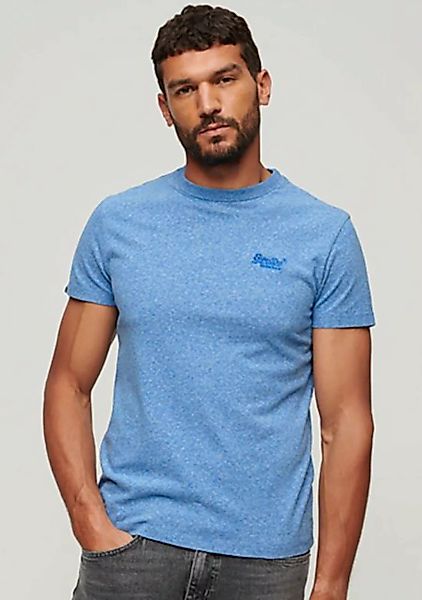 Superdry Rundhalsshirt Organic Cotton Essential Logo T-Shirt günstig online kaufen