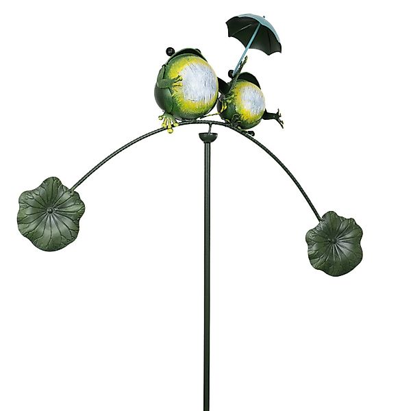 Moritz Gartenstecker Gartenstecker Frösche mit Schirm günstig online kaufen