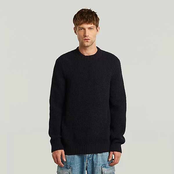 G-STAR Strickpullover "Chunky Knit", im Regula Fit mit Rundhals günstig online kaufen