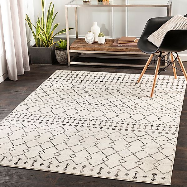 Livabliss Teppich »HEZE«, rechteckig, 11 mm Höhe, Berber, Ethnisch Boho Kur günstig online kaufen
