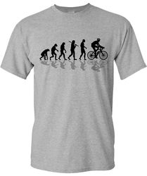 Baddery Print-Shirt Fahrrad T-Shirt: "Bike Evolution", günstig online kaufen