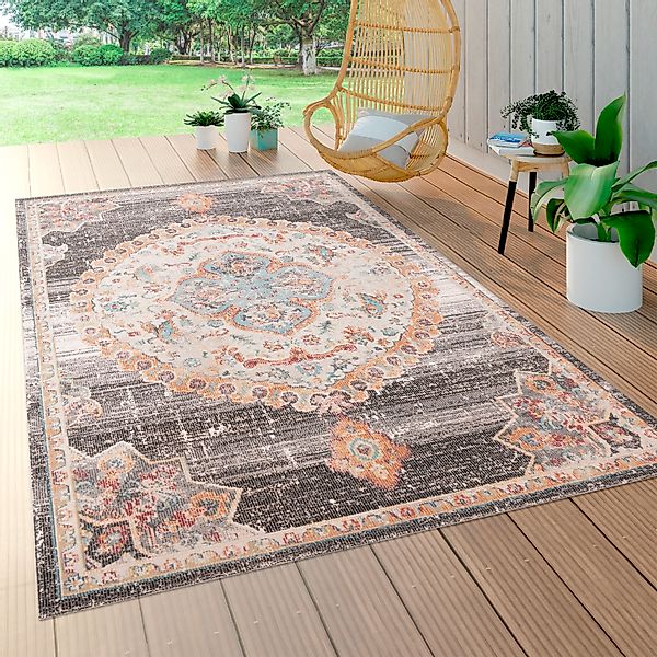 Paco Home Teppich »Torres 279«, rechteckig, 8 mm Höhe, Kurzflor, moderne Or günstig online kaufen