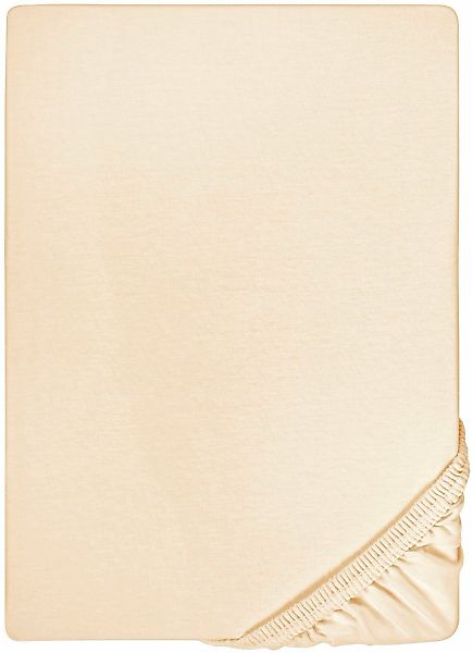 Biberna Spannbettlaken "Samy" hochwertiges Jersey-Elasthan für Topper geeig günstig online kaufen