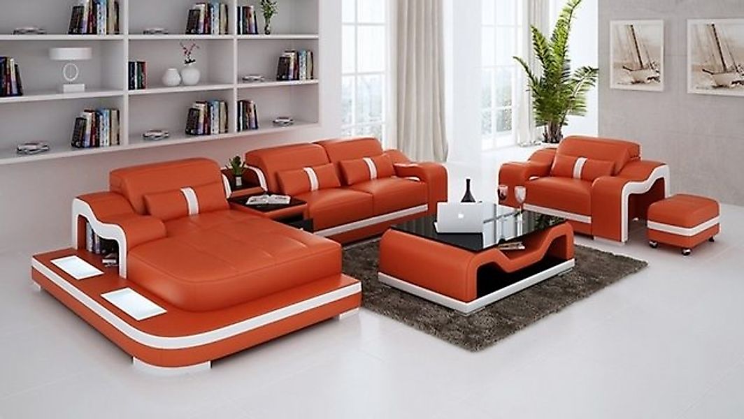 Xlmoebel Ecksofa Ecksofa mit vollständiger Ausstattung, inklusive Sessel, H günstig online kaufen