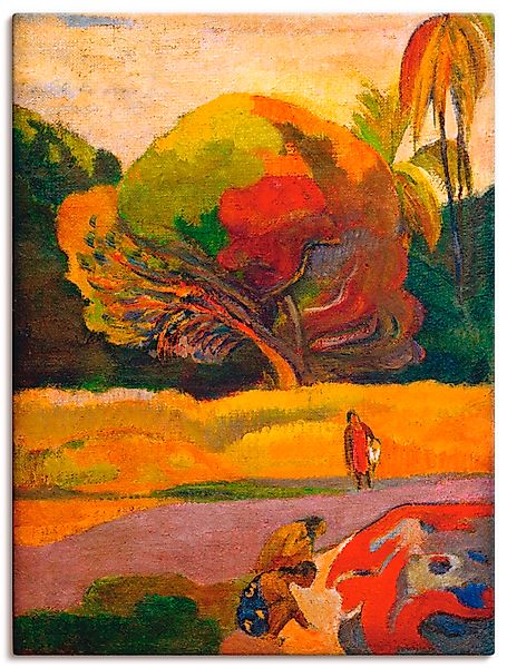 Artland Wandbild »Paul Gauguin Frauen am Fluß« Wiesen & Bäume 1 Stk. tlg. a günstig online kaufen