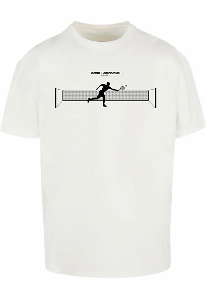 Merchcode T-Shirt "Merchcode Herren Tennis Round 1 Heavy Oversized Tee", (1 günstig online kaufen