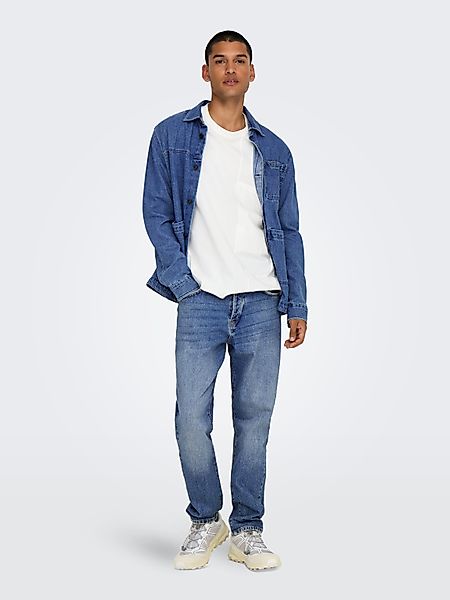 ONLY & SONS Tapered-fit-Jeans ONSYOKE TAPERED günstig online kaufen