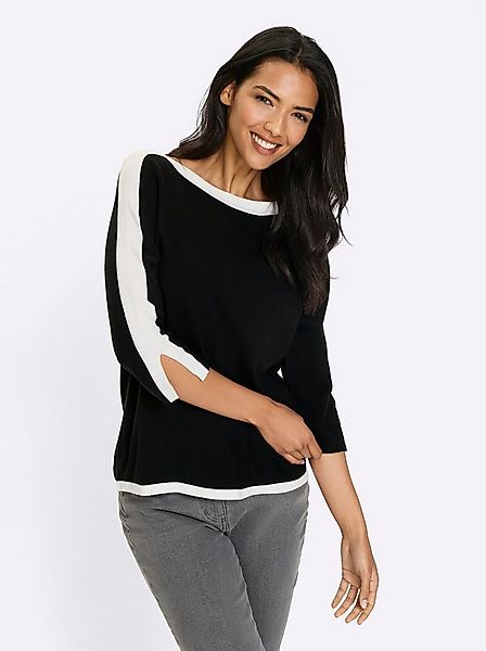 Sieh an! Strickpullover 3/4 Arm-Pullover . günstig online kaufen