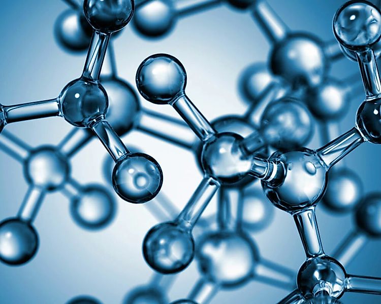 Fototapete "Molekular" 4,00x2,50 m / Glattvlies Brillant günstig online kaufen