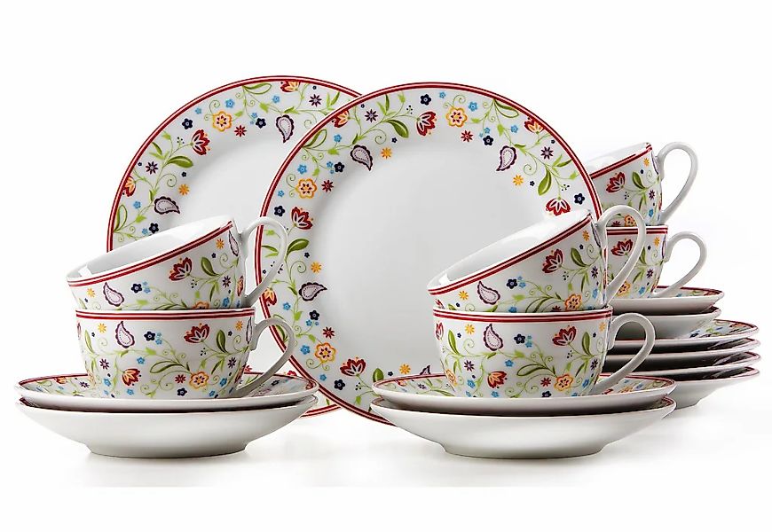 Ritzenhoff & Breker Kaffeeservice "Doppio Shanti, Geschirr-Set, Service" 18 günstig online kaufen