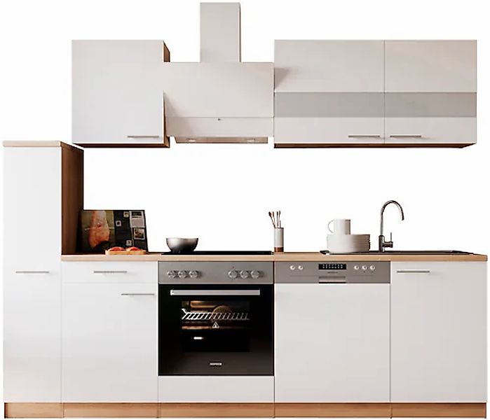 RESPEKTA Küche »Merle« Breite 250 cm, mit Soft-Close, in exklusiver Konfigu günstig online kaufen