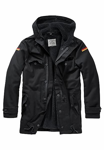 Brandit Allwetterjacke "Brandit Herren BW Flag Parka" 1 Stk. tlg. mit Kapuz günstig online kaufen