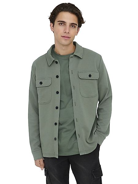 Only & Sons Herren Freizeit Hemd ONSNEWKODYL OVERSHIRT Regular Fit günstig online kaufen