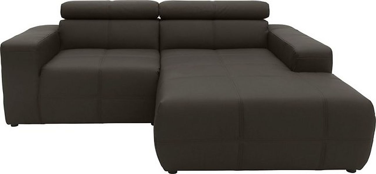 DOMO collection Ecksofa Brandon Sitzbelastung 140 kg, kleine Ausführung B/T günstig online kaufen