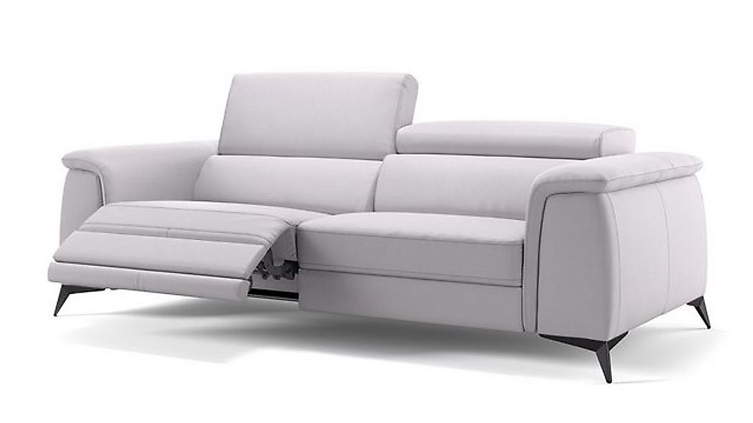 Sofanella 3-Sitzer Leder LIVORNO, Relaxcouch, Designersofa, Designer Sofa, günstig online kaufen