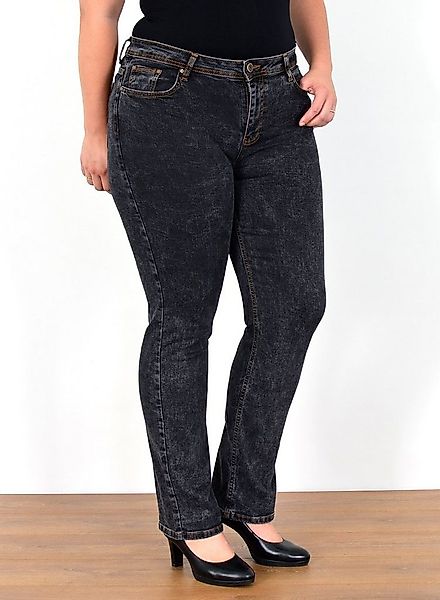 ESRA Straight-Jeans FG2 High Waist Jeans Damen Straight Hose Stretch bis Üb günstig online kaufen