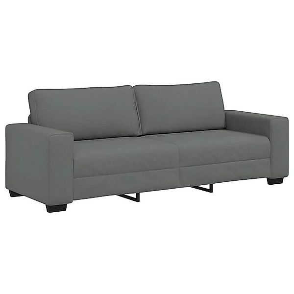 vidaXL Sofa 3-Sitzer-Sofa Dunkelgrau 180 cm Stoff günstig online kaufen