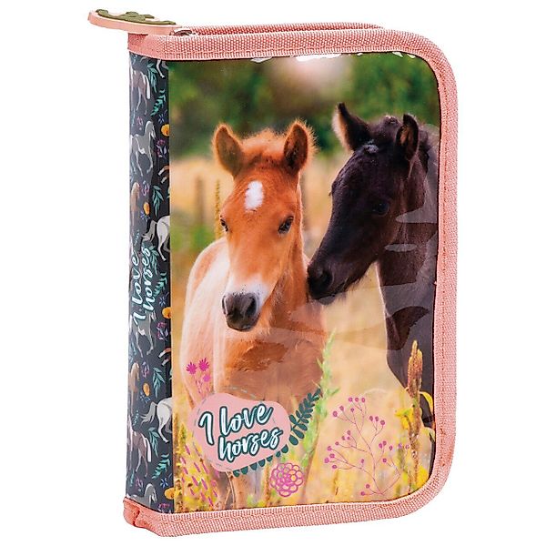 DERFORM Federtasche Pferde Federmappe gefüllt mit günstig online kaufen