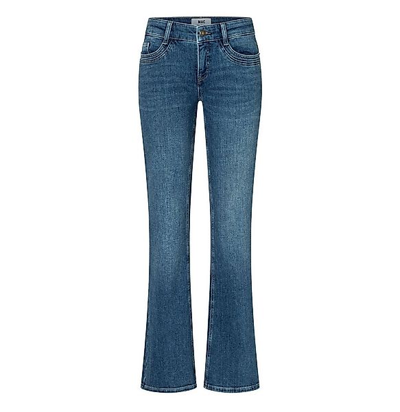MAC Bootcut-Jeans blau Flared Fit mit geradem Bein, ausgestellter Saum günstig online kaufen