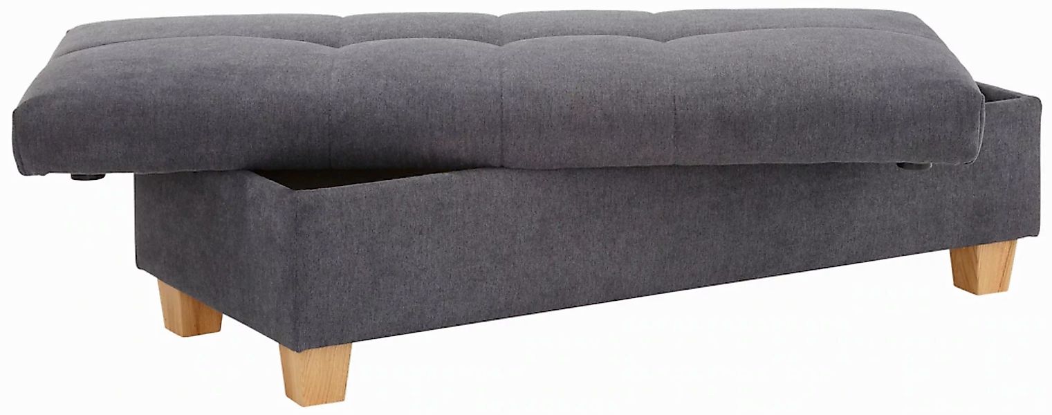 Home affaire Hocker "Lyla", mit Stauraum, Breite 131 cm günstig online kaufen